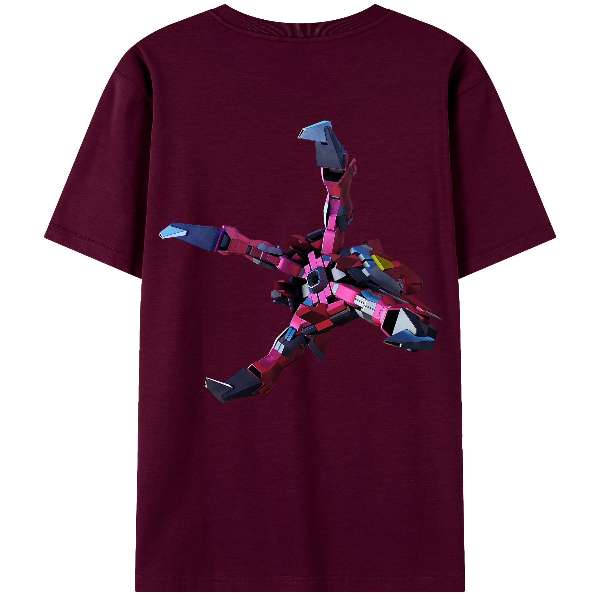 （画像用） 機動戦士ガンダム Mobile Suit Gundam レディース半袖Tシャツ(バックプリント)